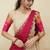 Beautiful South Indian Style Semi-Stitched Half Saree with  Blouse and Hand Work Dupatta for Women