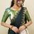 Beautiful South Indian Style Semi-Stitched Half Saree with Blouse and Dupatta for Women