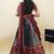 Beautiful South Indian Style Semi-Stitched Half Saree with Embroidery Work Blouse and Dupatta for Women