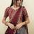 Beautiful South Indian Style Semi-Stitched Half Saree with Embroidery Work Blouse and Dupatta for Women