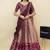 Beautiful South Indian Style Semi-Stitched Half Saree with Embroidery Work Blouse and Dupatta for Women