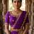 Beautiful South Indian Style Semi-stitched Half Saree with Embroidery Work Blouse and Dupatta for Women