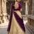 Beautiful South Indian Style Semi-stitched Half Saree with Embroidery Work Blouse and Dupatta for Women