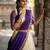 Beautiful South Indian Style Semi-Stitched Half Saree with Blouse and Dupatta for Women