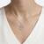 925 Sterling Silver CZ Angel Guardian Pendant Necklace Set for Women