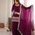 Women ethnic embroidered regular kurta with salwar & dupatta