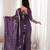 Women ethnic embroidered regular kurta with dupatta