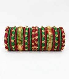 Handmade Silk Thread Bangle Beautiful Multicolour combination for girls and woman partywear