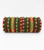 Handmade Silk Thread Bangle Beautiful Multicolour combination for girls and woman partywear