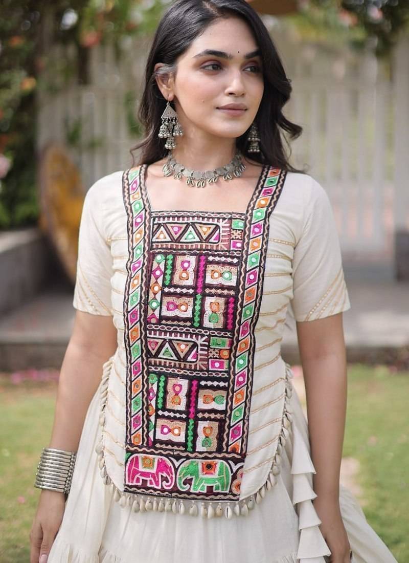 Women's Cora Cotton LEHENGA choli - free size