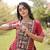 Women's Cora Cotton With Attractive Standard Frill stitching FULLY FLAIR LEHENGA - free size