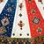 Navratri Ajrakh Print Rayon Lehenga Choli & Blouse With Dupatta