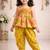 Girls floral kurti & dhoti