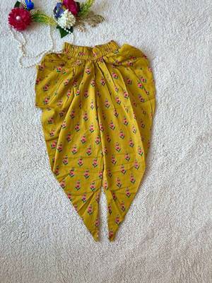Girls floral kurti & dhoti 3