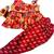 Maroon floral kurta set
