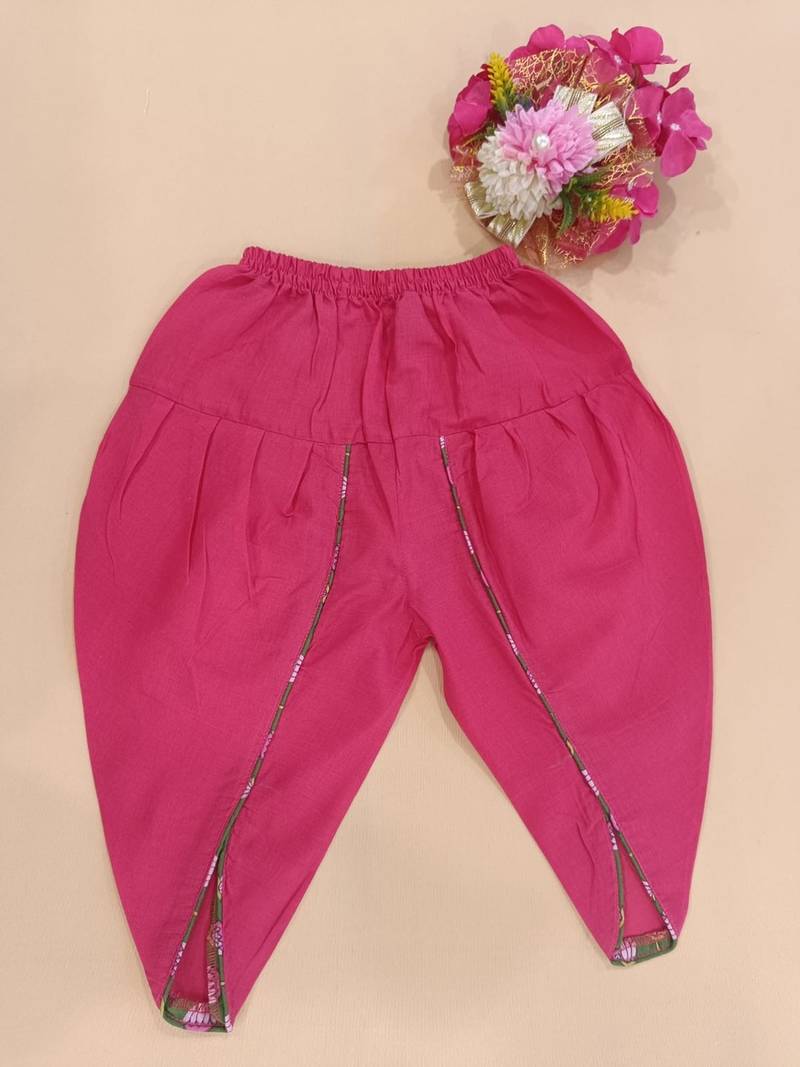 Lotus angrakha kurti set
