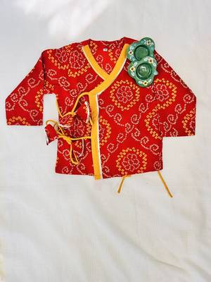 Krishna bandhej dhoti set 3