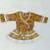 Mustard floral kurta set