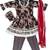 Black floral kurta flare set