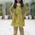 Heena green floral kurta set