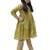Heena green floral kurta set