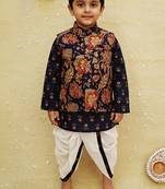 Kurta dhoti jacket set