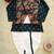 Printed kurta dhoti jacket set