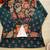 Printed kurta dhoti jacket set