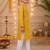 Yellow boota boys kurta set
