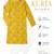 Yellow boota boys kurta set