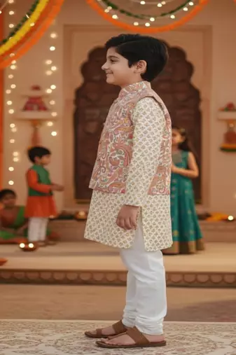 Paisley kurta set
