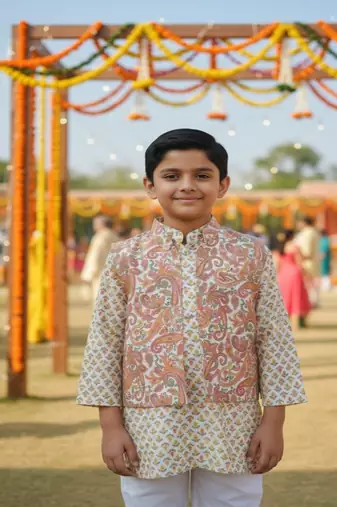 Paisley kurta set