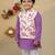 Lavender rose kurta set