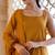 Women Ethnic Motifs Embroidered Scoop Neck Straight Kurta with Trousers & Dupatta
