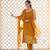 Women Ethnic Motifs Embroidered Scoop Neck Straight Kurta with Trousers & Dupatta