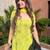 Women Ethnic Motifs Embroidered Regular Sequinned Kurti with Palazzos & With Dupatta