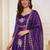 Women Floral Embroidered Empire Thread Work Kurta with Palazzos & With Dupatta
