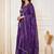 Women Floral Embroidered Empire Thread Work Kurta with Palazzos & With Dupatta