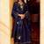 Women Ethnic Motifs Embroidered Regular Thread Work Chanderi Silk Kurta with Pyjamas & With Dupatta