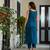 Embroidered Scoop Neck Sequinned Straight Kurta With Trousers & Dupatta