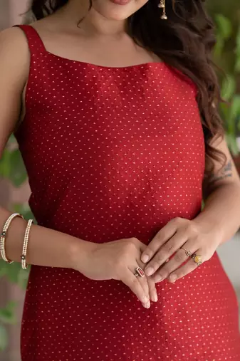 Women Ethnic Motifs Printed Regular Kurta with Trousers & With Dupatta