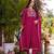 Women Ethnic Motifs Embroidered Empire Thread Work Kurta with Trousers & With Dupatta