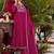 Women Ethnic Motifs Embroidered Empire Thread Work Kurta with Trousers & With Dupatta