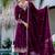 Women Ethnic Motifs Embroidered Regular Thread Work Kurta with Palazzos & With Dupatta