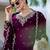 Women Ethnic Motifs Embroidered Regular Thread Work Kurta with Palazzos & With Dupatta