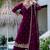 Women Ethnic Motifs Embroidered Regular Thread Work Kurta with Palazzos & With Dupatta