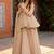 Women Ethnic Motifs Printed Empire Kurta with Sharara & With Dupatta