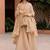 Women Ethnic Motifs Printed Empire Kurta with Sharara & With Dupatta