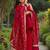 Women Ethnic Motifs Printed Tiered Gotta Patti Kurti with Palazzos & With Dupatta