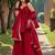 Women Ethnic Motifs Printed Tiered Gotta Patti Kurti with Palazzos & With Dupatta